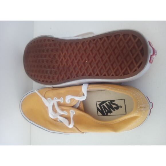Vans Authentic Women’s Size 7 Canary Yellow Casual/Dress Sneakers - Picture 2 of 6